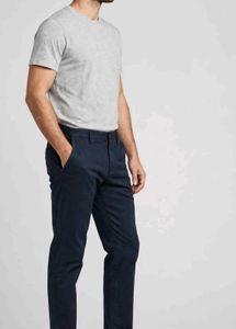 Men's Classic Navy Chinos