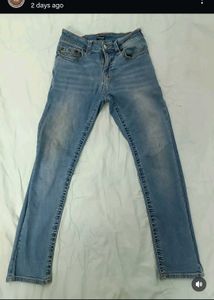 Classic Light Wash Denim Jeans