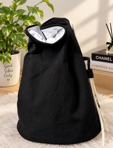 Chanel Drawstring Pouch Bag