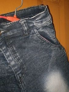 Stylish Blue Washed Jeans