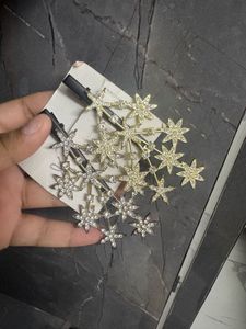 Sparkling Star Hair Clips Set