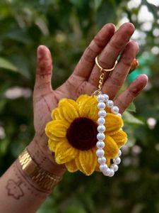 Handmade Flower Keychain Set - Any 1