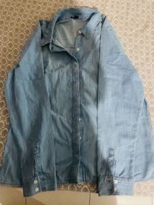 Classic Blue Denim Shirt
