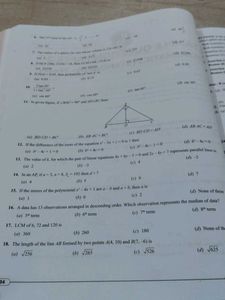 Class 10 Math Sample Papers - Physics Wallah