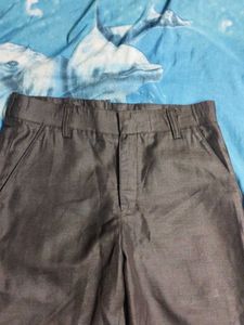 Men's Casual Brown Trousers