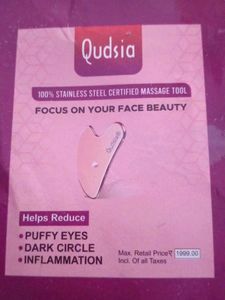 Qudsia®Stainless Steel Gua Sha Face Sculpting tool