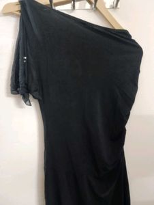 one shoulder bodycon dress