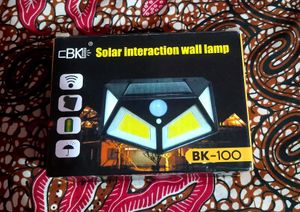 Solar Motion Sensor Wall Light (RH)
