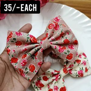 Leather Bows at just 35/-