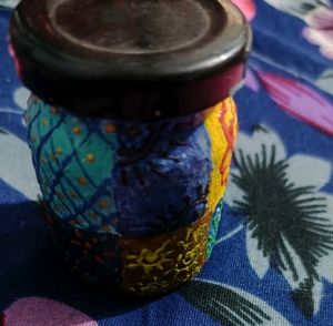 Decorative Glass Jar