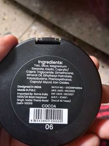 Mars HD Compact Powder-Oil Control Shade-06-Cocoa