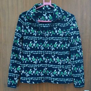 UNIQLO Floral Fleece Jacket