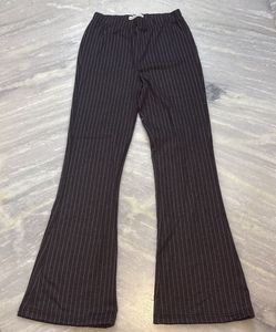 Striped Flared Pants