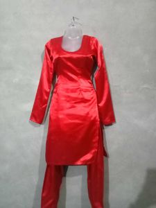 Elegant Red Salwar Suit