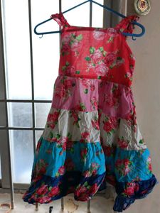 Tiered Floral Maxi Dress