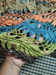 Boho Crochet Knit Tunic Top
