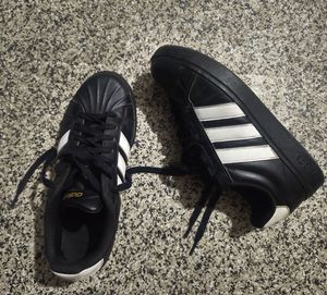 Adidas Black &amp; White Sneakers