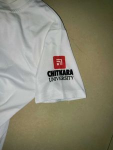 White T-Shirt with "Passion Innovation" Print