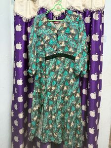 Vibrant Geometric Print Kurti