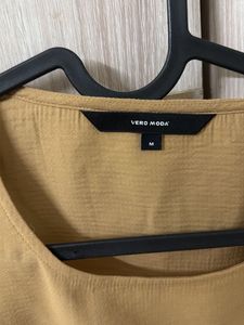 Women's Brown Textured Top
