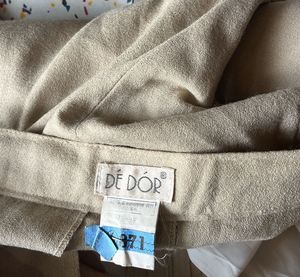 Beige Pleated Trousers