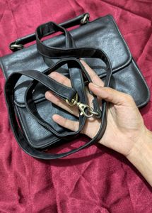 Sereta Vintage Leather Crossbody Bag