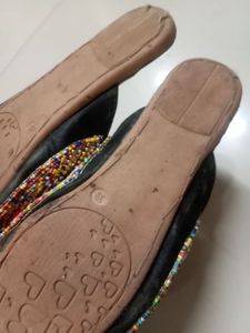 Embellished Mules