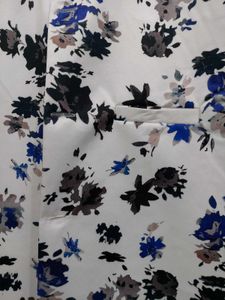 Floral Print Waistcoat