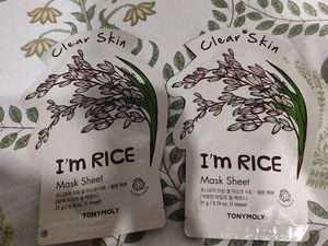 Tonymoly I'm Rice Mask Sheets - 2 Pack