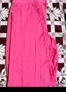 Sleevless Plazo Suit With Dupy