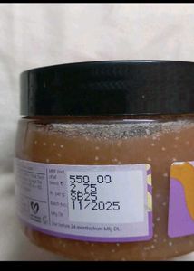 plum vanilla vibes body scrub