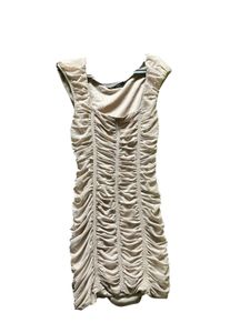 Zara Ruched Bodycon Mini Dress