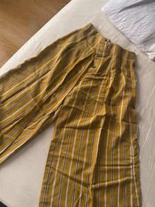 Striped Wide Leg Pants