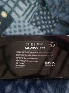 Swiss Beauty Lip Palette