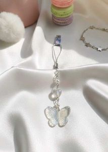 Glow In The Dark Butterfly Phone Charm