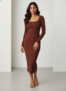 Ribbed Bodycon dress