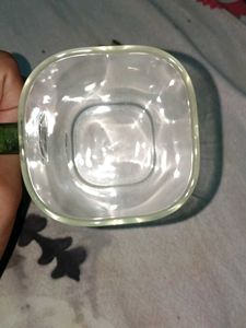 💥 Clear Glass Mug with Green Handle 🍺 💥