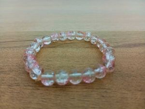 PINK BEADED BRACELET