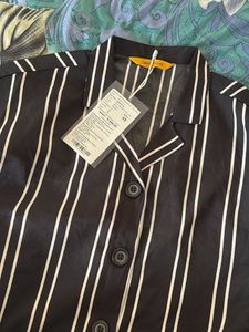 Classic Striped Button-Down Shirt