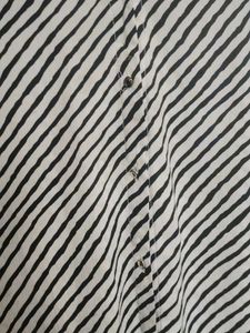 Chic Black &amp; White Striped Tunic