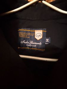 Classic solid Black premium cotton Shirt