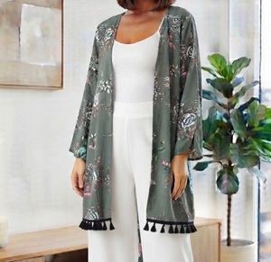 Floral Kimono Cardigan/cover