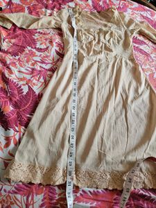 Vintage Lace Trim Slip Dress
