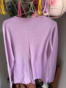 Cozy Lavender Long Sleeve Top