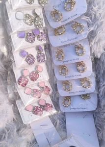 Korean Studs In a Multicolour