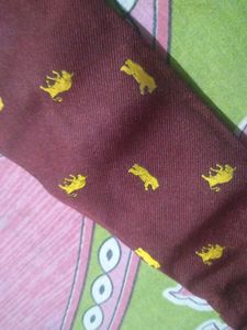 Burgundy Patterned Tie