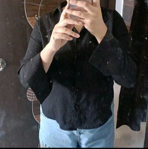 black shirt