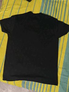 limeroad black polyester tshirt