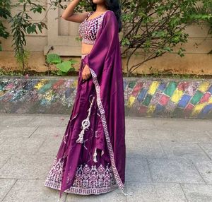 Stunning Purple Lehenga Choli
