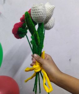 Combo Of Crochet Flowers